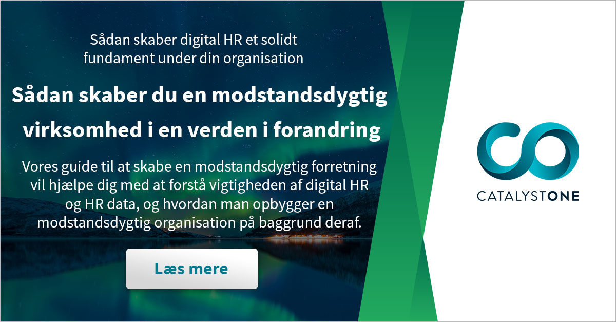 Sådan skaber du en modstandsdygtig virksomhed i en verden i forandring - Sådan skaber digital HR et solidt fundament under din organisation.