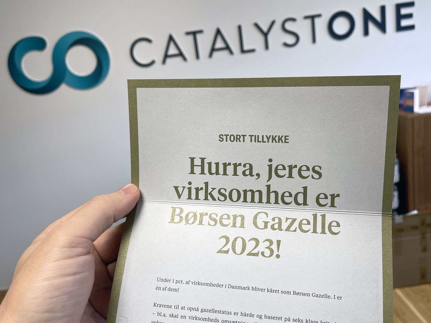 CatalystOne Gazelle i 2023