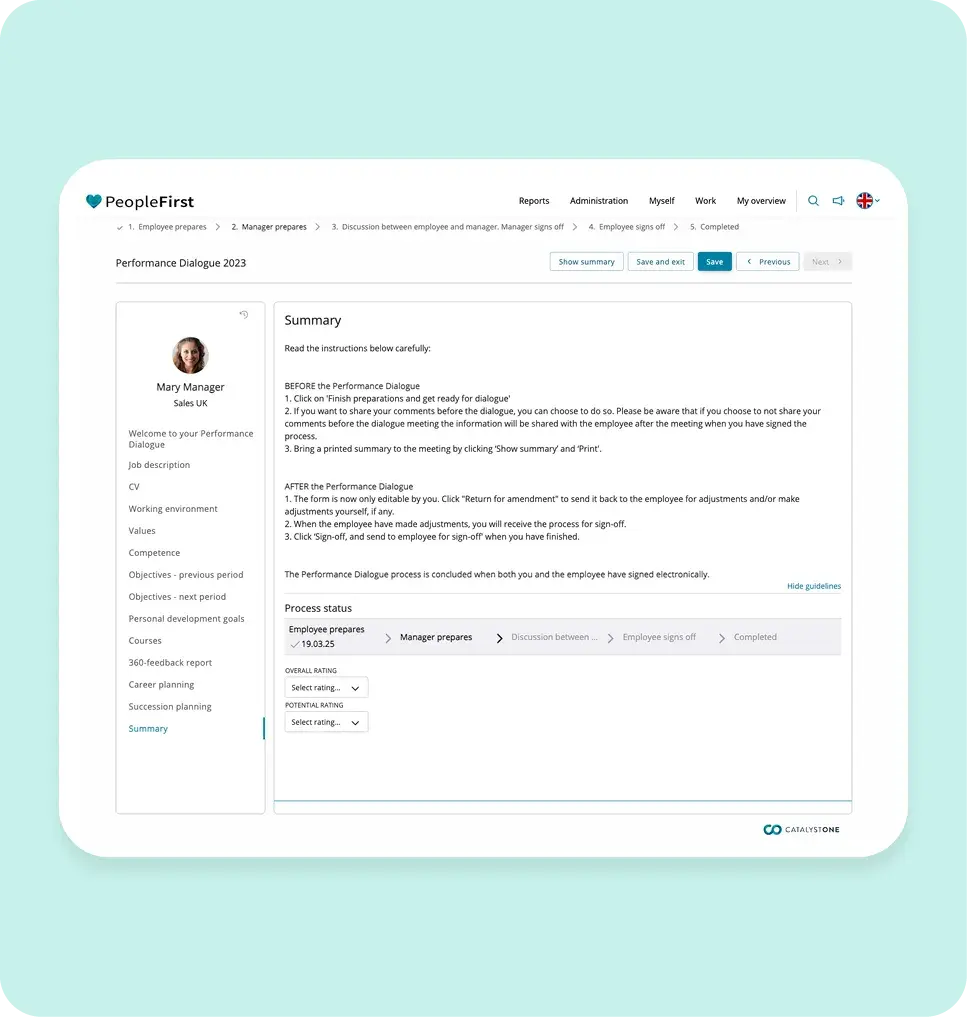 Appraisals and Goals