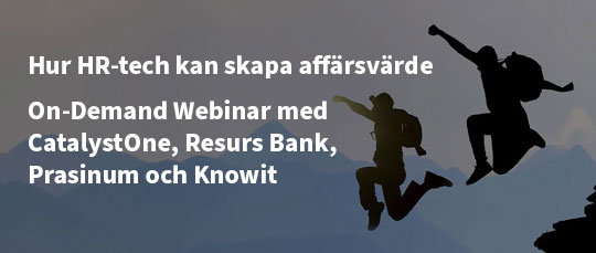 On-Demand Webinar - Hur HR-tech kan skapa affärsvärde