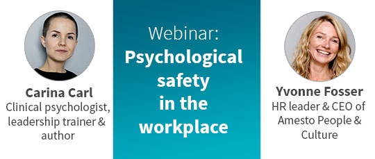 On-demand webinar: Psykologisk trygghet på arbeidsplassen